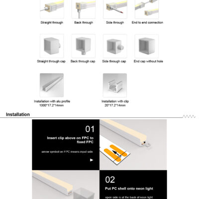 ALIGN LED NEON FLEX 012012 TOP BENDING S2835L120Q24-2