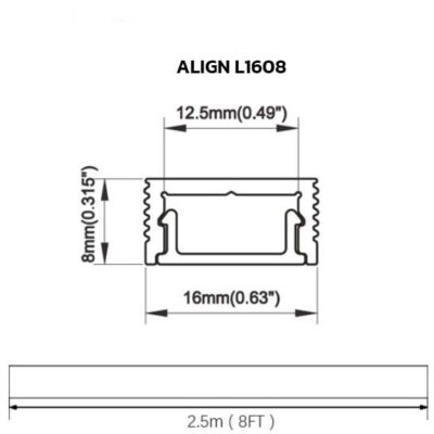 Alternative view of Linear ALIGN L1608