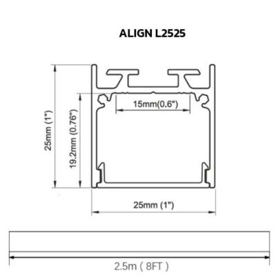 Alternative view of Linear ALIGN L2525