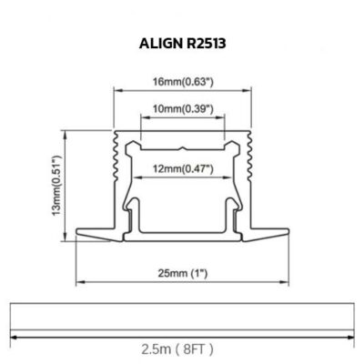 Alternative view of Linear ALIGN R2513
