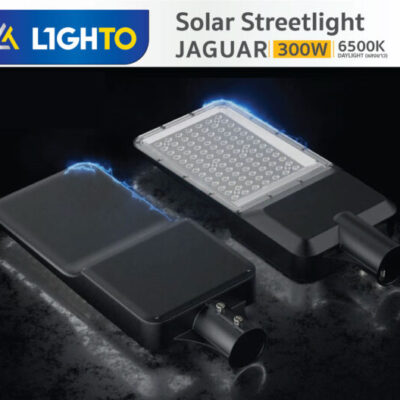 โคมไฟถนน Lighto Solar รุ่น JAGUAR 300W - Image 4