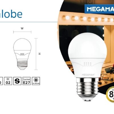 หลอดไฟ LED MEGAMAN Globe