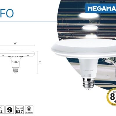 หลอดไฟ LED MEGAMAN UFO-1