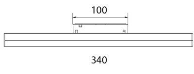 Alternative view of SLEEK LINEAR-A : LED Magnetic Linear Light 12W