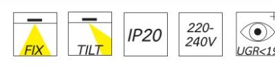 Downlight LED COB CRUZ-A - Image 3