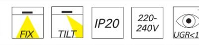 Downlight LED COB CRUZ-B - Image 3