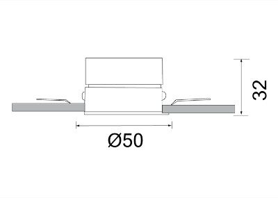 Alternative view of Downlight LED COB TOY-A