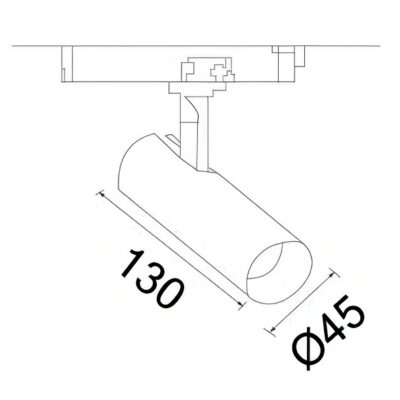Alternative view of DYLINE-A TRACK LIGHT
