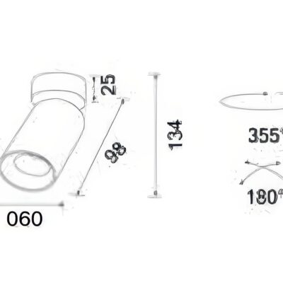 Alternative view of SAYA-B TRACK LIGHT