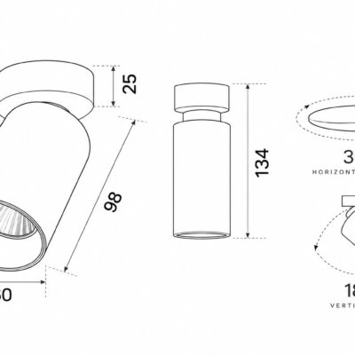 Alternative view of SAYA-B TRACK LIGHT