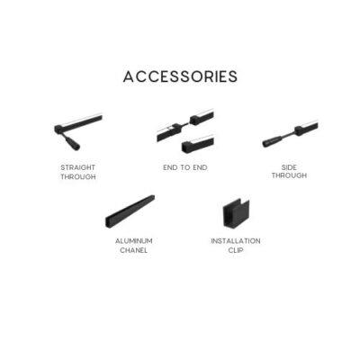 ALIGN LED NEON FLEX JET BLACK 010010 TOP BENDING