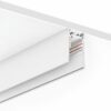 SLEEK S 1M2M Surface Magnetic Track Rail White