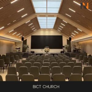 ผลงานการติดตั้ง ณ BICT Church