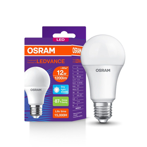 หลอดไฟ LED 12W OSRAM LECO CLA E27