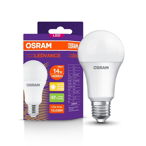 หลอดไฟ LED 14W OSRAM LECO CLA E27
