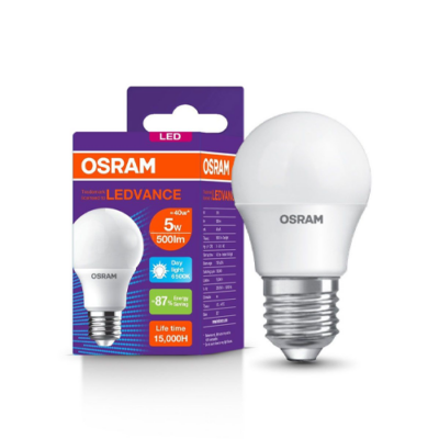 หลอดไฟ LED 5W OSRAM LECO CLA E27