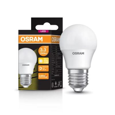 หลอดไฟ LED 3.3W OSRAM LV CLP25 E27 P40