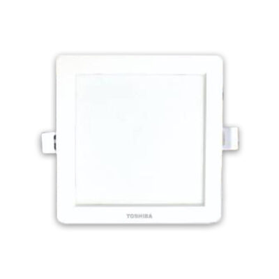 โคมไฟ LED Panel ฝังฝ้า หน้าเหลี่ยม 15W TOSHIBA 3 Step Colour Click