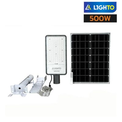 โคมไฟถนนโซล่าเซลล์ 500W LIGHTO ARCHA