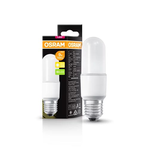 หลอดไฟ LED 9W OSRAM VALUE CLASSIC STICK E27