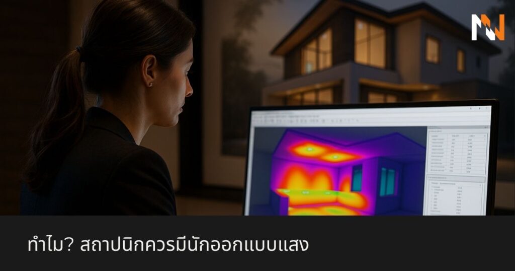 ทำไมสถาปนิกควรมีนักออกแบบแสง