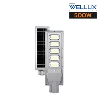 โคมไฟถนนโซล่าเซลล์ 500W WELLUX ORBIT OBS500D