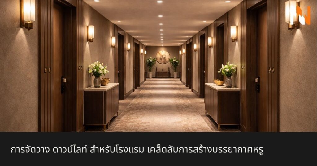 การจัดวาง ดาวน์ไลท์ สำหรับโรงแรม เคล็ดลับการสร้างบรรยากาศหรูการจัดวาง ดาวน์ไลท์ สำหรับโรงแรม เคล็ดลับการสร้างบรรยากาศหรู