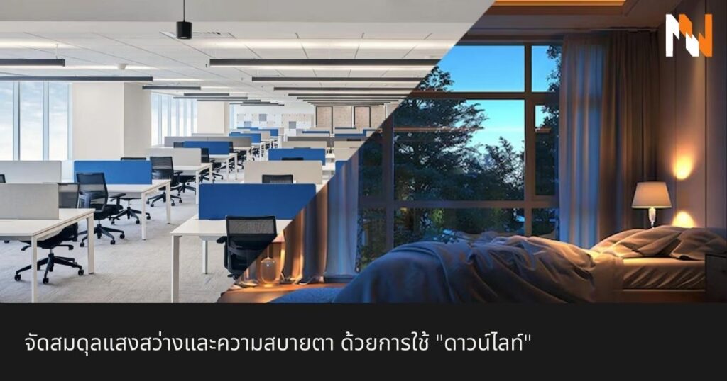 จัดสมดุลแสงสว่างและความสบายตา ด้วยการใช้ ดาวน์ไลท์