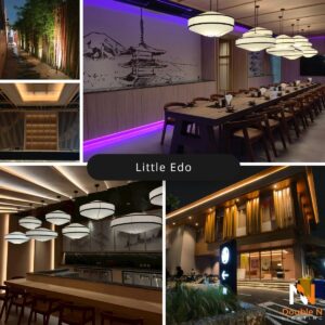 ผลงานการติดตั้ง ณ Little Edo