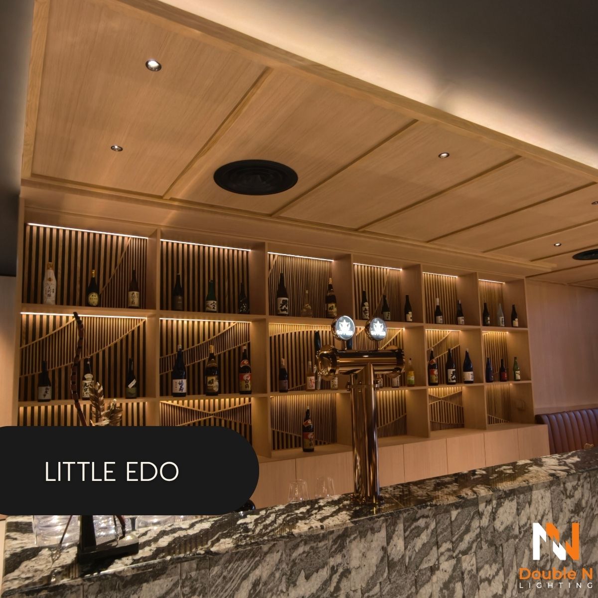 ผลงานการติดตั้ง ณ Little Edo