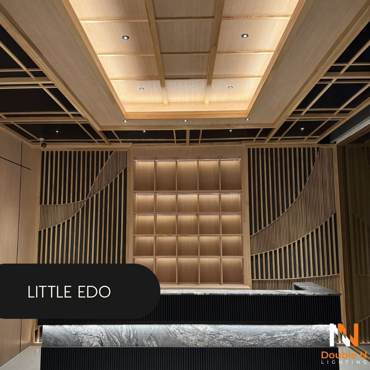 ผลงานการติดตั้ง ณ Little Edo