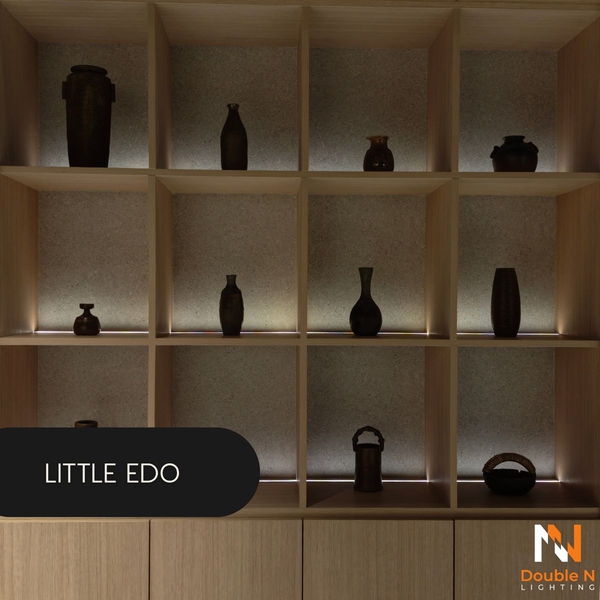 ผลงานการติดตั้ง ณ Little Edo