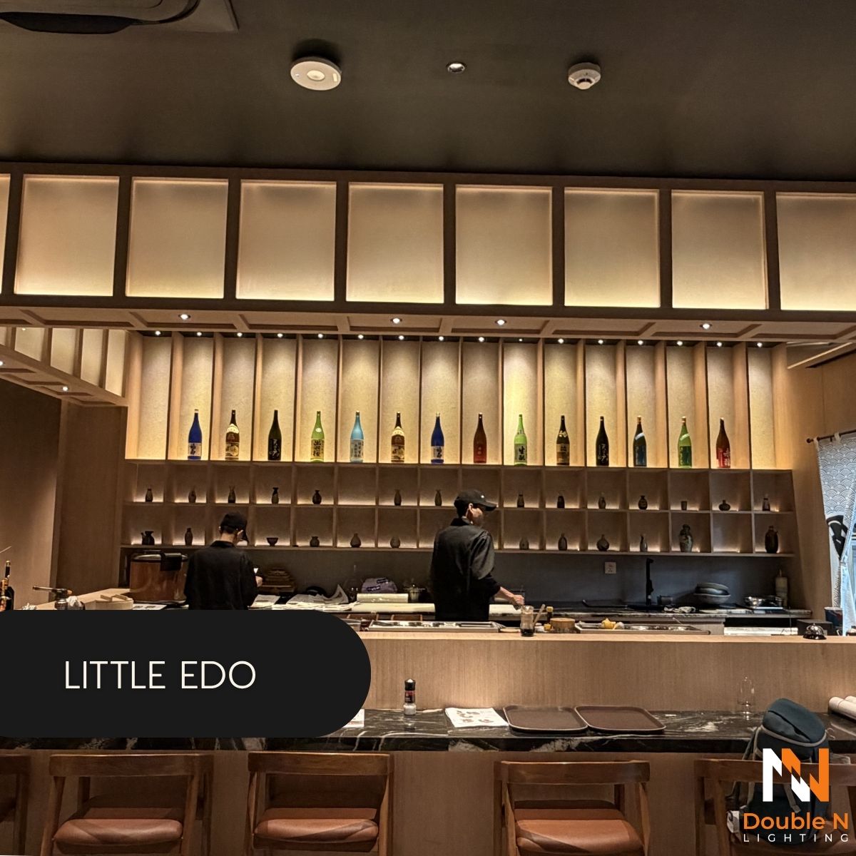 ผลงานการติดตั้ง ณ Little Edo