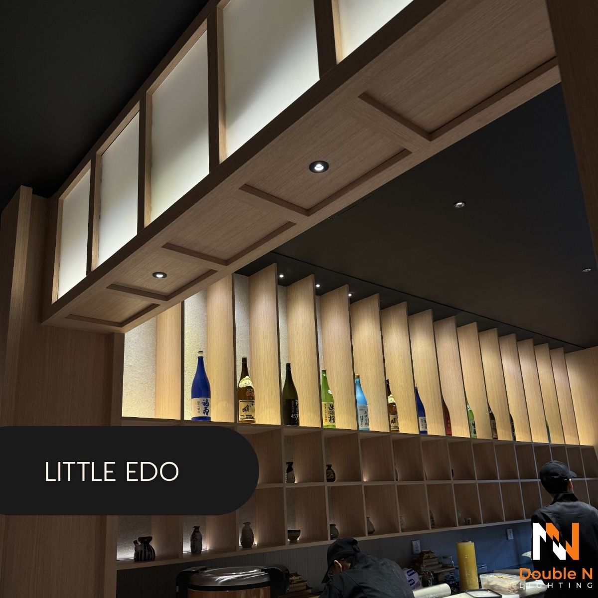ผลงานการติดตั้ง ณ Little Edo